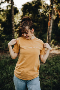 Here Comes the Sun Embroidered Tee