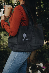 Take Heart Embroidered Tote Bag