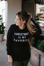 Load image into Gallery viewer, Christmas is my Favorite Long Sleeve Tee
