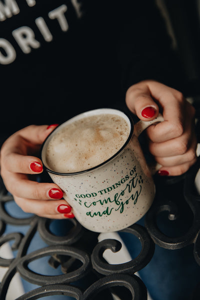 Glad Tidings Of Comfort And Joy Christmas Mug