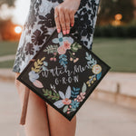 Load image into Gallery viewer, Handpainted Grad Cap Topper
