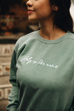 Load image into Gallery viewer, Holy is His Name Sweatshirt
